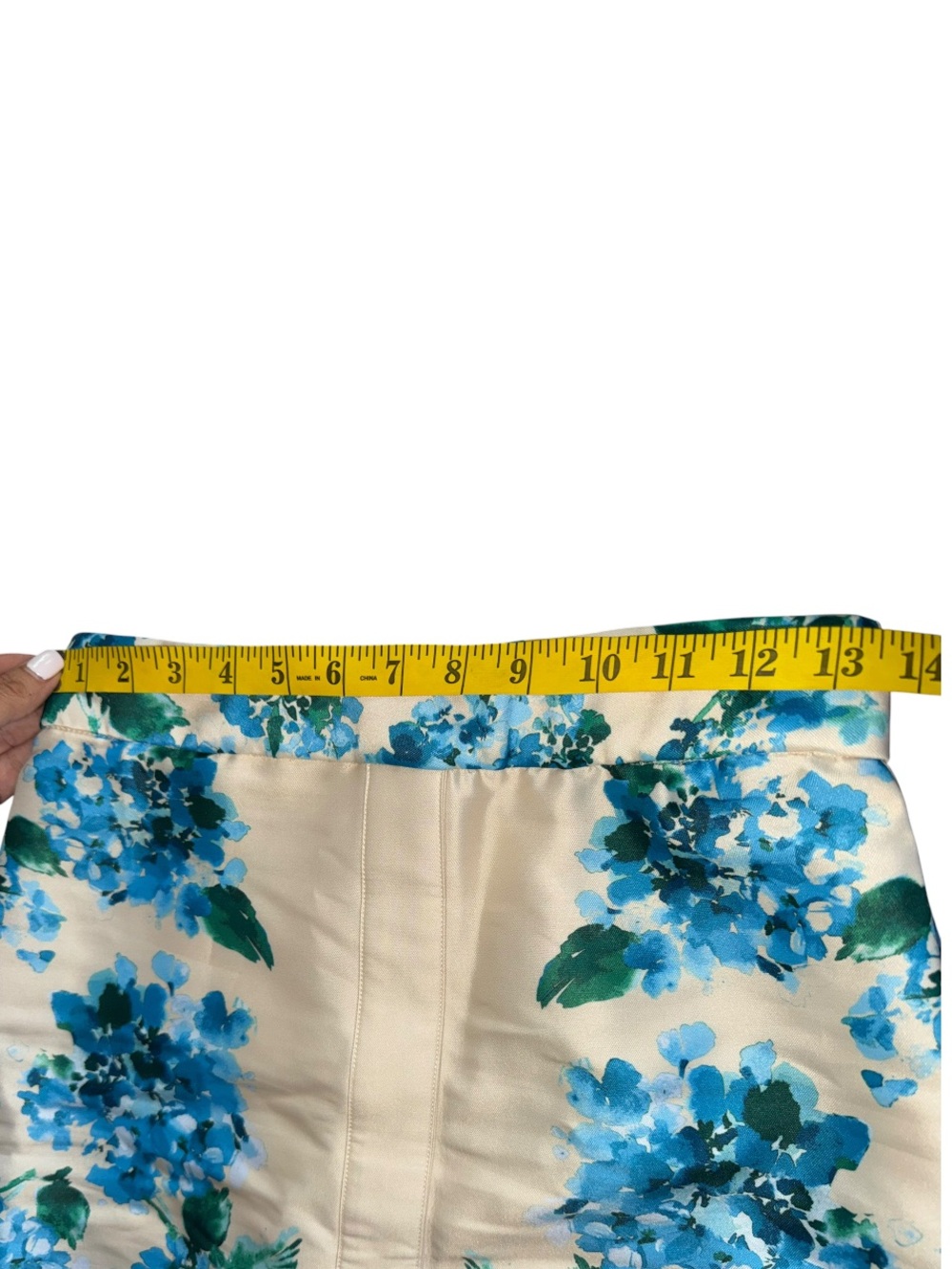 Tuckernuck Hydrangea Floral Matching Set Puff Sleeve Top & Mini Skirt Sz Medium - Picture 11 of 17